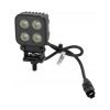Gopart Fényvető LED munkalámpa négyzet alakú 2650 lm 40 W 