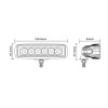 Gopart Spot LED munkalámpa téglalap alakú 1620 lm 18 W