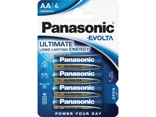 PANASONIC EVOLTA AA/ceruza szupertartós alkáli elem 1,5 V (4 db)