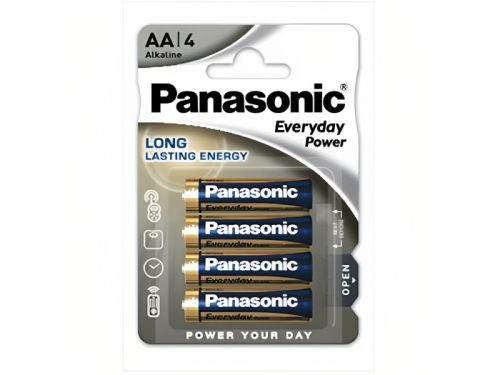 PANASONIC AA/ceruza tartós alkáli elem 1,5 V (4 db)