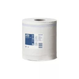   Ipari papírtörlő tekercs, fehér, 200 mm x 300 m, 1 rétegű