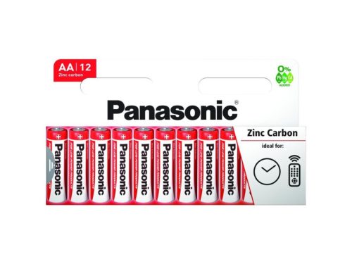 PANASONIC AA/ceruza cink-mangán tartós elem 1,5 V (12 db)