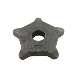 Lánckerék 12 x 80 mm, 5 fogas, Ø35 mm