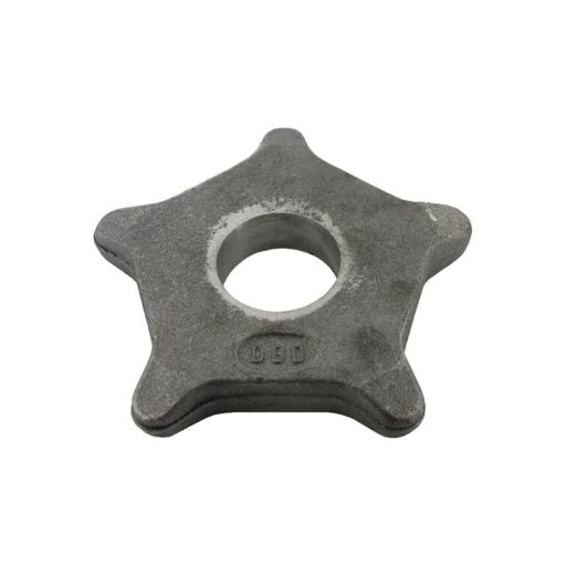 Lánckerék 12 x 80 mm, 5 fogas, Ø45 mm