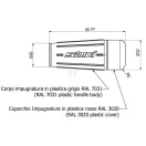 Fogantyú PVC Simol STR1311