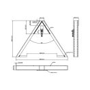 Alátámasztó háromszög 1/2/3 kat