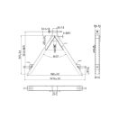 Alátámasztó háromszög 2/3 kat