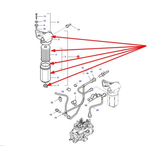 Üzemanyag szivattyú elektromos Landini ULPK0041