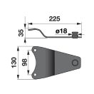 Kaszapenge tartó Vicon VGMC-0395K0, MC-0395KO
