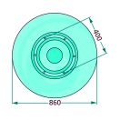 Csúszótányér Vicon VGTT20K0