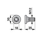 Kaszapenge csavar Vicon VNB1374593
