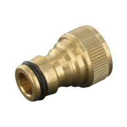   Kramp Csapcsatlakozó belső menettel sárgaréz 3/4" x 1/2"