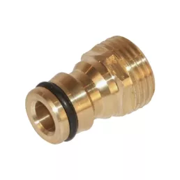   Kramp Csapcsatlakozó külső menettel sárgaréz 3/4" x 1/2"