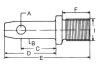 Alsó támasztórúd csapszeg Howard 22x53 mm