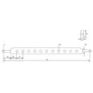 Szántóföldi vonólap 1 kat 730 mm