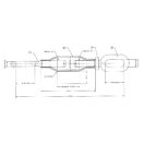 Stabilizátor lánc 250 mm