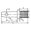 Stabilizátor csapszeg 19 x 99 mm