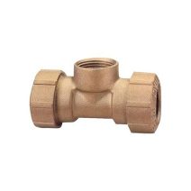 Csőcsatlakozó T-idomok belső menettel KPE-csőhöz