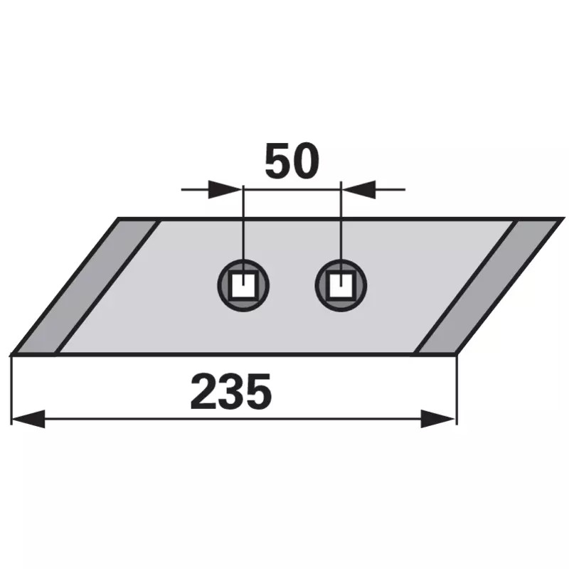 Orrbetét készlet Lemken 560173365535 (bal)