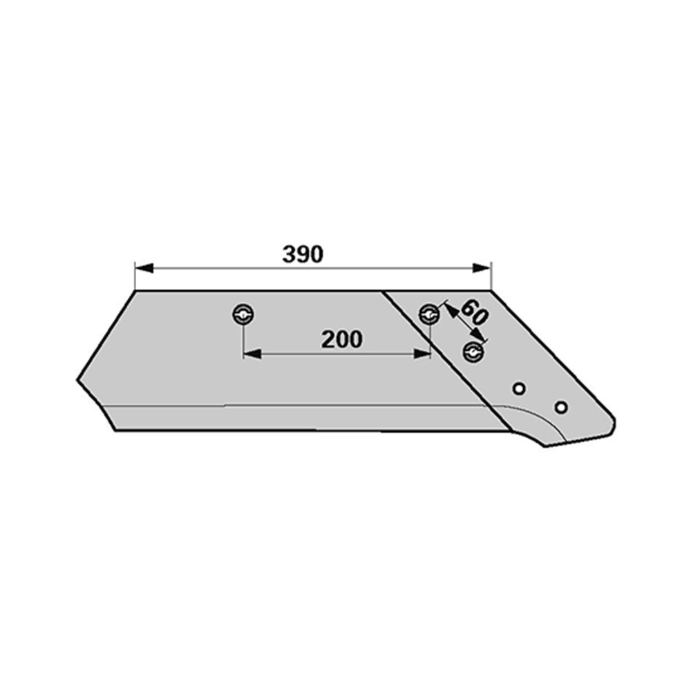 Orrbetétes ekevas Kuhn 56028622140 (jobb)