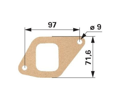Szívótorok tömítés Fiat 504092110, 98400791