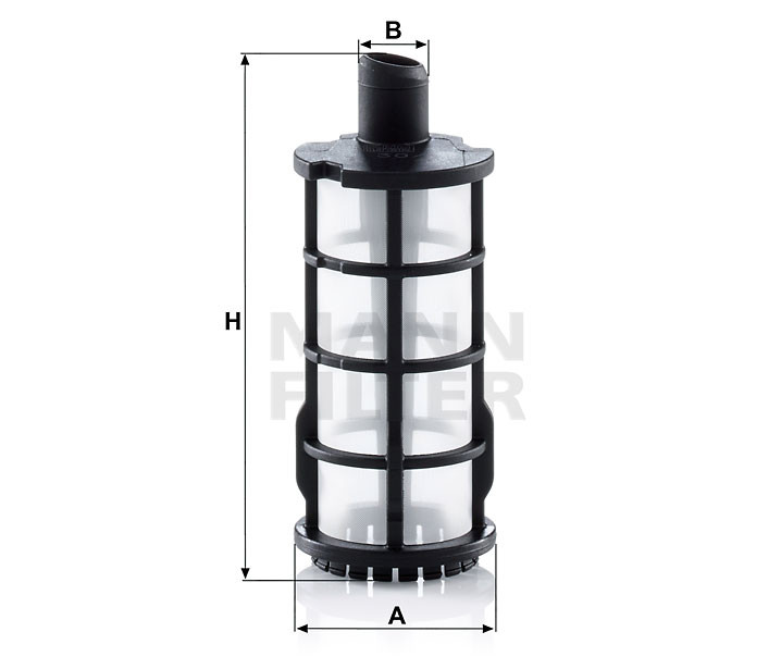 MANN FILTER Üzemanyagszűrő 565PU30.1X - Mercedes Benz