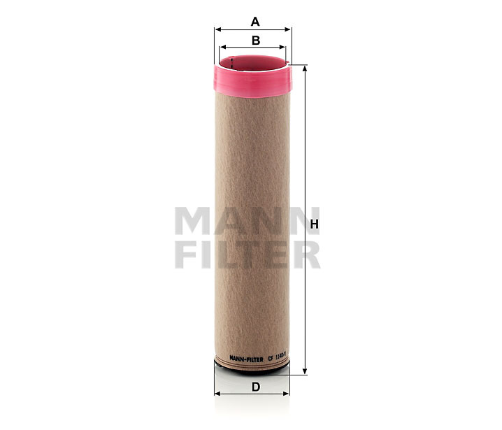 MANN FILTER másodlagos levegőszűrő 565CF1140.2 - Caterpillar