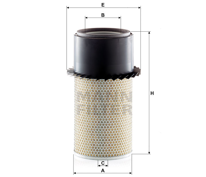 MANN FILTER levegőszűrő 565C21431 - John Deere