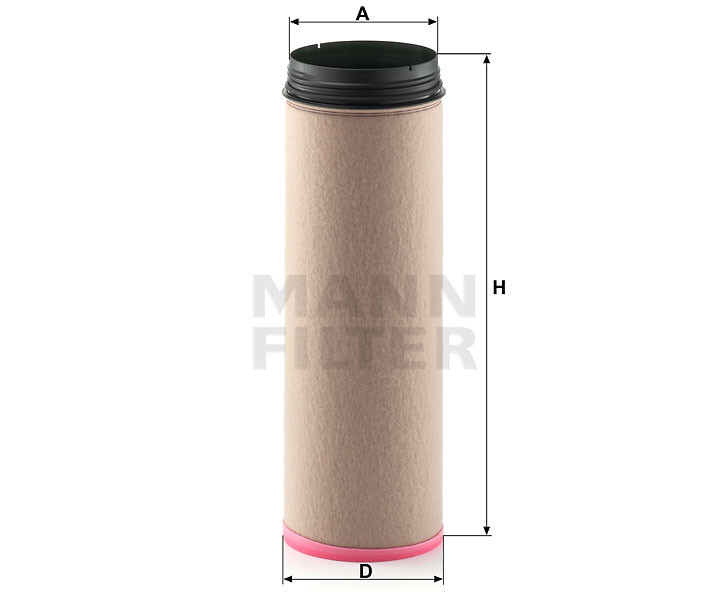 MANN FILTER másodlagos levegőszűrő 565CF1830 - Wirtgen